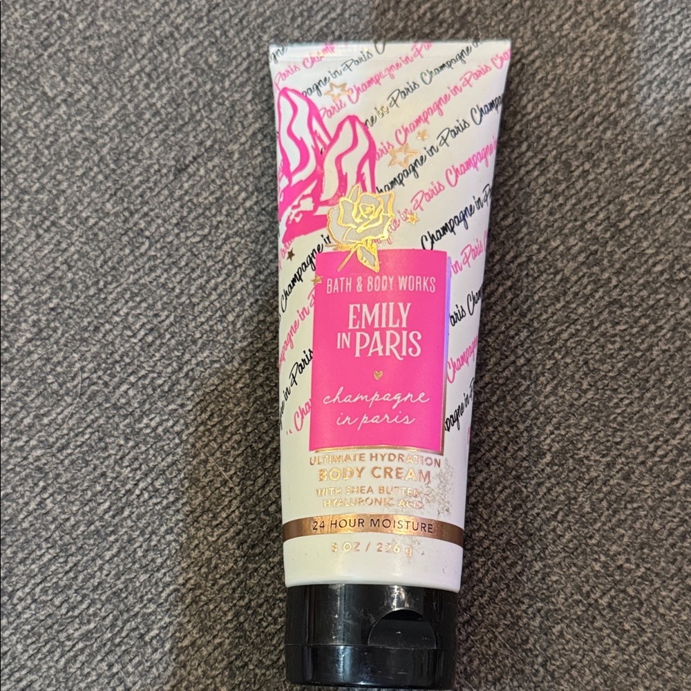 Bath & Body Works Emily in Paris Champagne Body Cream - Pink and Gold